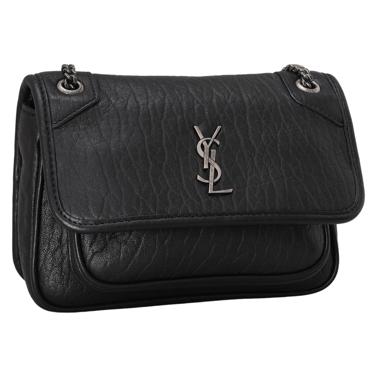 YVES SAINT LAURENT(USED)생로랑 828736 램스킨 니키 미니 숄더백